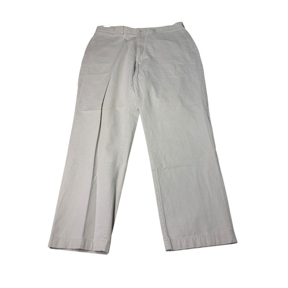 Vintage Y2k Polo Ralph Lauren Mens Chino Pants 38x32 Cotton Twill Straight Leg